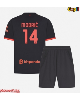 AC Milan Luka Modric #14 Echipament de Fotbal Replică 2026-27 Copii Treilea (+ Șorturi)